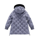 giubbotto imbottito foderato pile ragazza